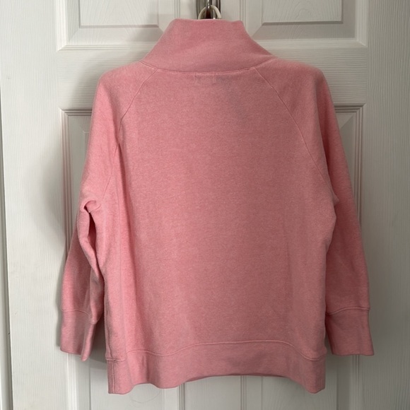 EUC.Wide button-collar in cloudspun fleece. Light cozy perfect transitional top - Picture 4 of 9